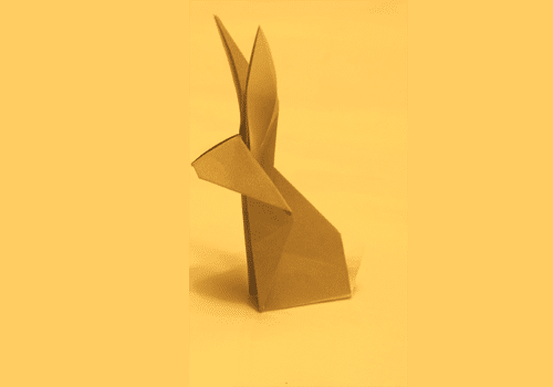 conejo de papel